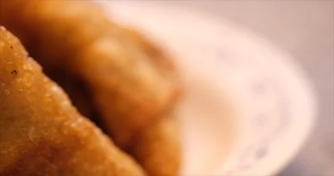Deep Fried Samosa Stock-Footage 118781242