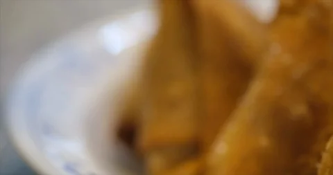 Deep Fried Samosa Stock-Footage 118781332