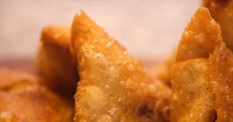 Deep Fried Samosa Stock Footage 118781861