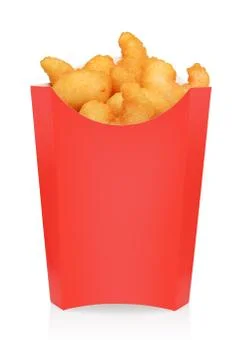 Deep fried shrimps Stock Photos