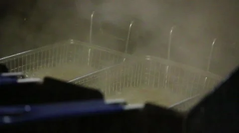 Deep Frying Stock Footage 43488374