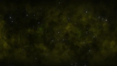 Deep galaxy with fly small particles and stars Stock Footage 164824222