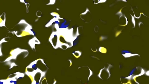 Deep glowing luminous ferrofluid surface texture with white accents, rainbow hig Vídeos de archivo 338383848