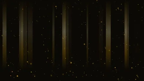 Deep Gold glitter particles falling luxury background loop Stock-Footage 342641507