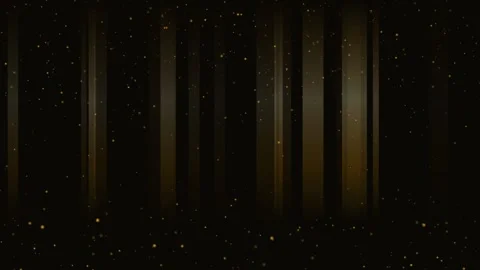 Deep Gold glitter particles falling luxury background loop Stock Footage 342642331