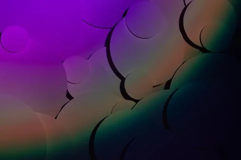 Deep gradient purple orange green blue abstract background of soar paper circ Stock Photos