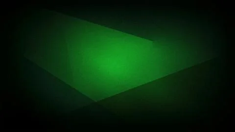 A deep, grainy green gradient with geometric shapes. Ideal for 4K backgroun.. イラスト素材