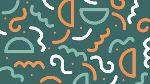Deep green abstract background Illustrazione stock