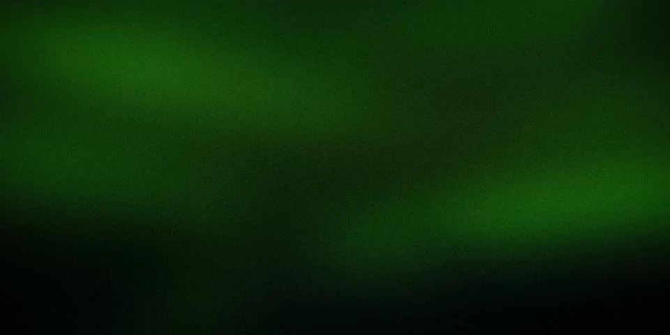 Deep green abstract gradient background with subtle black undertones. Perfe.. Illustrazione stock