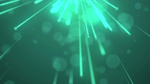 Deep Green Light Particle Glowing Background 스톡 동영상 88610139