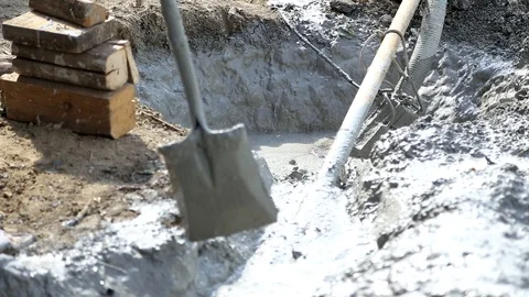 Deep ground drilling machine Stock Footage 92501839