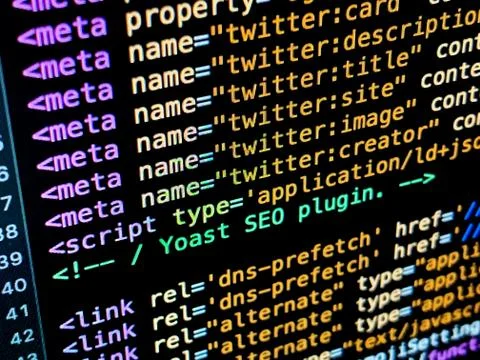 Deep into internet Foto stock