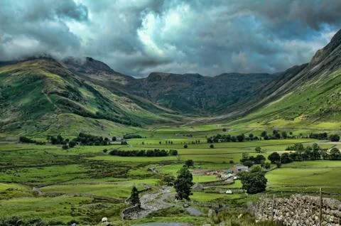 Deep landscape Stock Photos