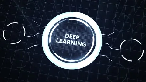 Deep learning artificial intelligence neural network. Technology, Internet an Stock-Footage 171053906