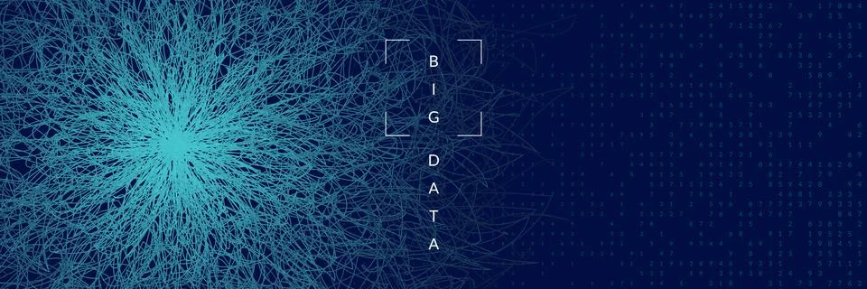 Deep learning concept. Digital technology 스톡 일러스트