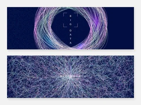 Deep learning concept. Digital technology Stock Illustration