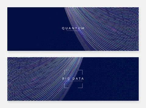 Deep learning concept. Digital technology Illustrazione stock