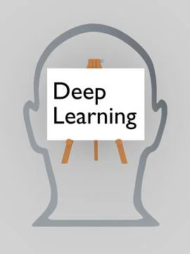 Deep Learning concept Stock Illustration
