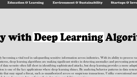 Deep Learning, Headlines News Fast Sequence Stock Footage 288983004