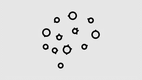 Deep Learning Icon Animation Drawing Reveal Effect 4K Transparent Background 스톡 동영상 325825287