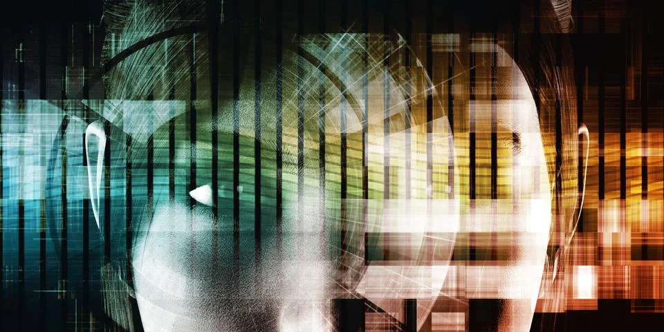 Deep Learning 스톡 일러스트