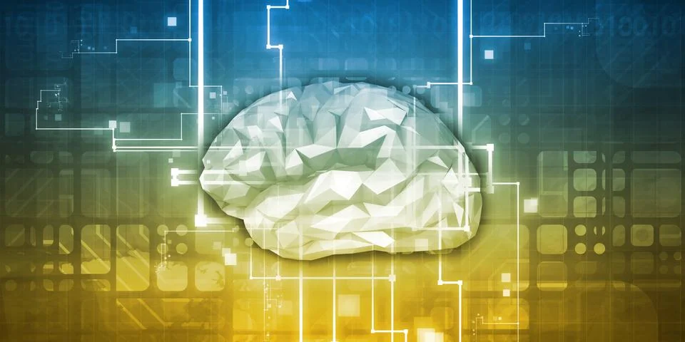 Deep Learning Stock Illustration