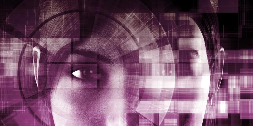 Deep Learning Illustrazione stock