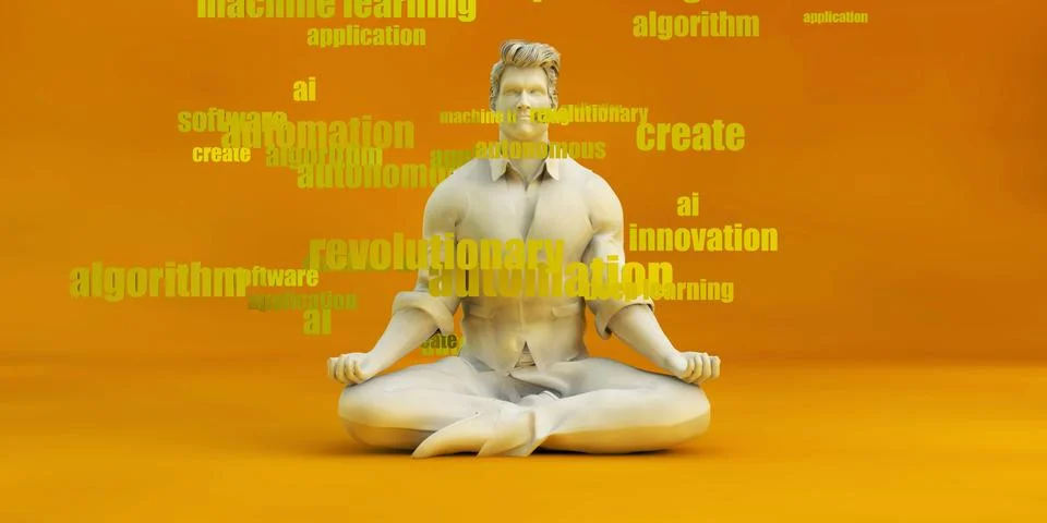 Deep Learning Illustrazione stock