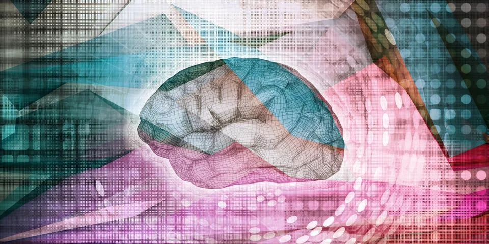 Deep Learning Stock Illustration