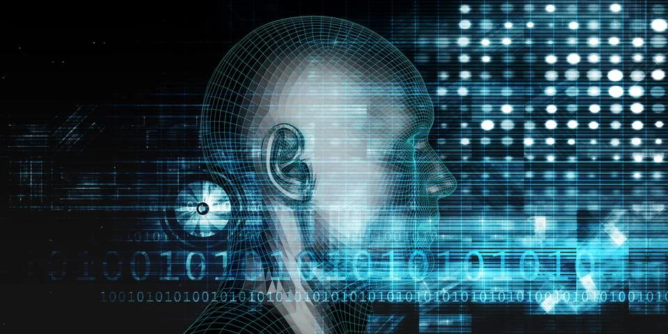 Deep Learning Stock Illustration
