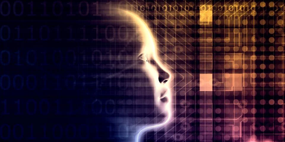 Deep Learning Machine Stock Illustration