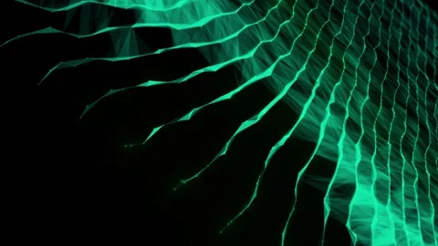 Deep learning neural network architecture animation abstract digital data Stock Footage 335557039