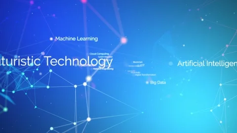 Deep learning technology Stock Footage 98994005