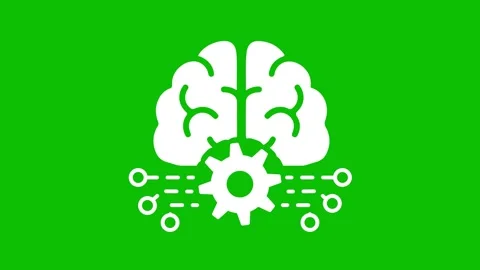 Deep learnng animation artificial intelligence neural network technology Stock Footage 330541623