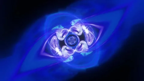 Deep Light Tunnel Loop Stock Footage 329996545