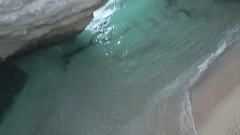 A deep look from above the caves Stock Footage 277748725