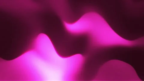 Deep magenta pink satin wave texture with smooth shadows on dark background Stock Footage 341663107