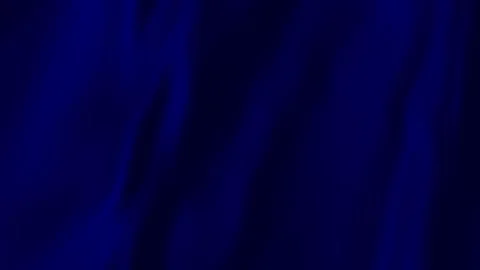 Deep Navy Blue Satin Silk Fabric Flowing in Elegant Waves Stock Footage 346636845