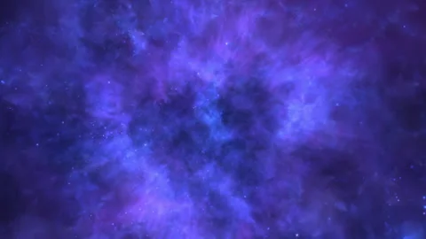 Deep Nebula Galaxy Stellar Space Travel Stock Footage 304504406