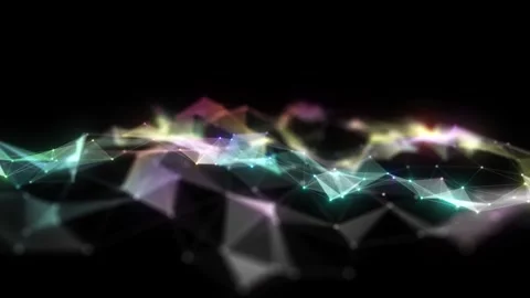 Deep Neural Network Node Visualisation and Advanced Data Efficiency Stock Footage 335539743