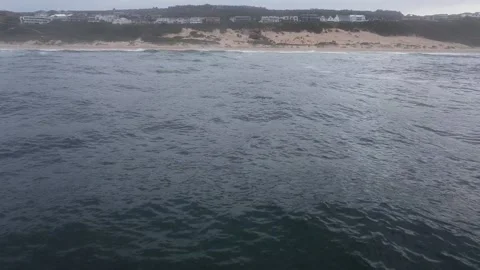 Deep Ocean Come Back over Waves Stock Footage 254203771