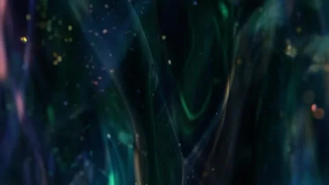 Deep Ocean Glow Particles Background Seamless Loop Stock Footage 344656413