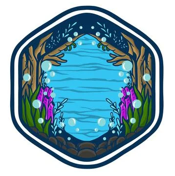 DEEP OCEAN Stock Illustration