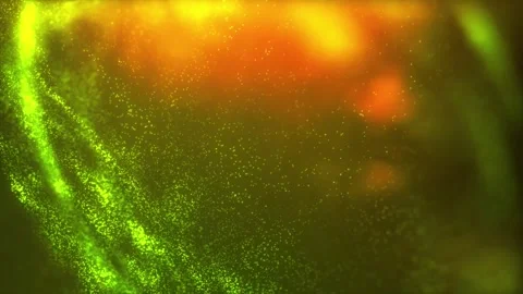 Deep Ocean Underwater Ambient Light Background with Floating Aqua Plankton M Stock Footage 343538791