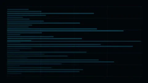 Deep Order Book Shows Heavy Liquidity On Both Sides Stock-Footage 344513289