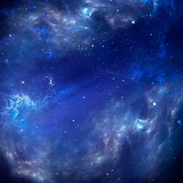 Deep outer space, background Stock Illustration