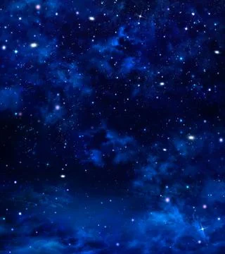 Deep outer space, background Stock Illustration