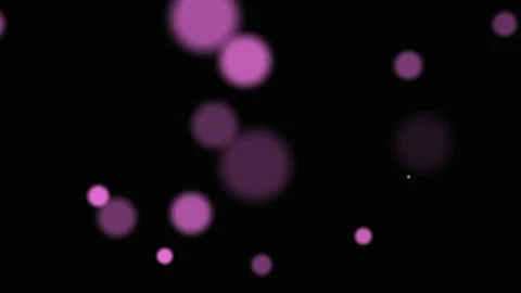 Deep pink colour bokeh motion abstract background, celebration and love concept Stock Footage 147525601