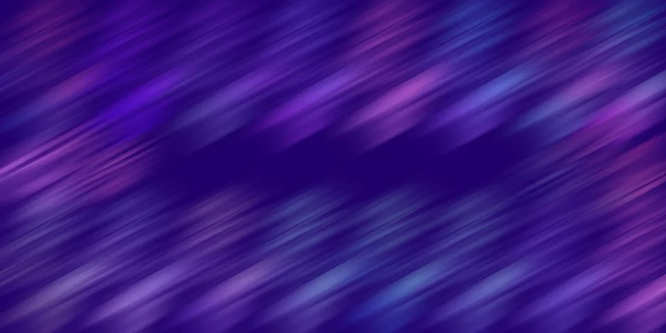 Deep Purple Abstract Background with Neon Diagonal Light Streaks Stock Illustration