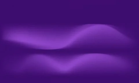 Deep Purple Abstract Grainy Background with Elegant Wavy Light Flow and Noi.. Stock Illustration